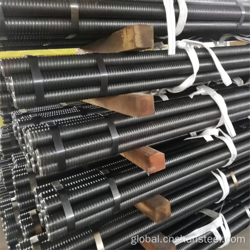 Self Drilling Threaded Anchor Rod T73-53 Self Drilling Hollow Anchor Bar Manufactory